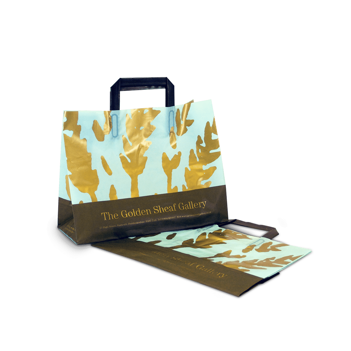 Classic plastic bag - The Golden Sheaf Gallery Classic plastic bag - The Golden Sheaf Gallery