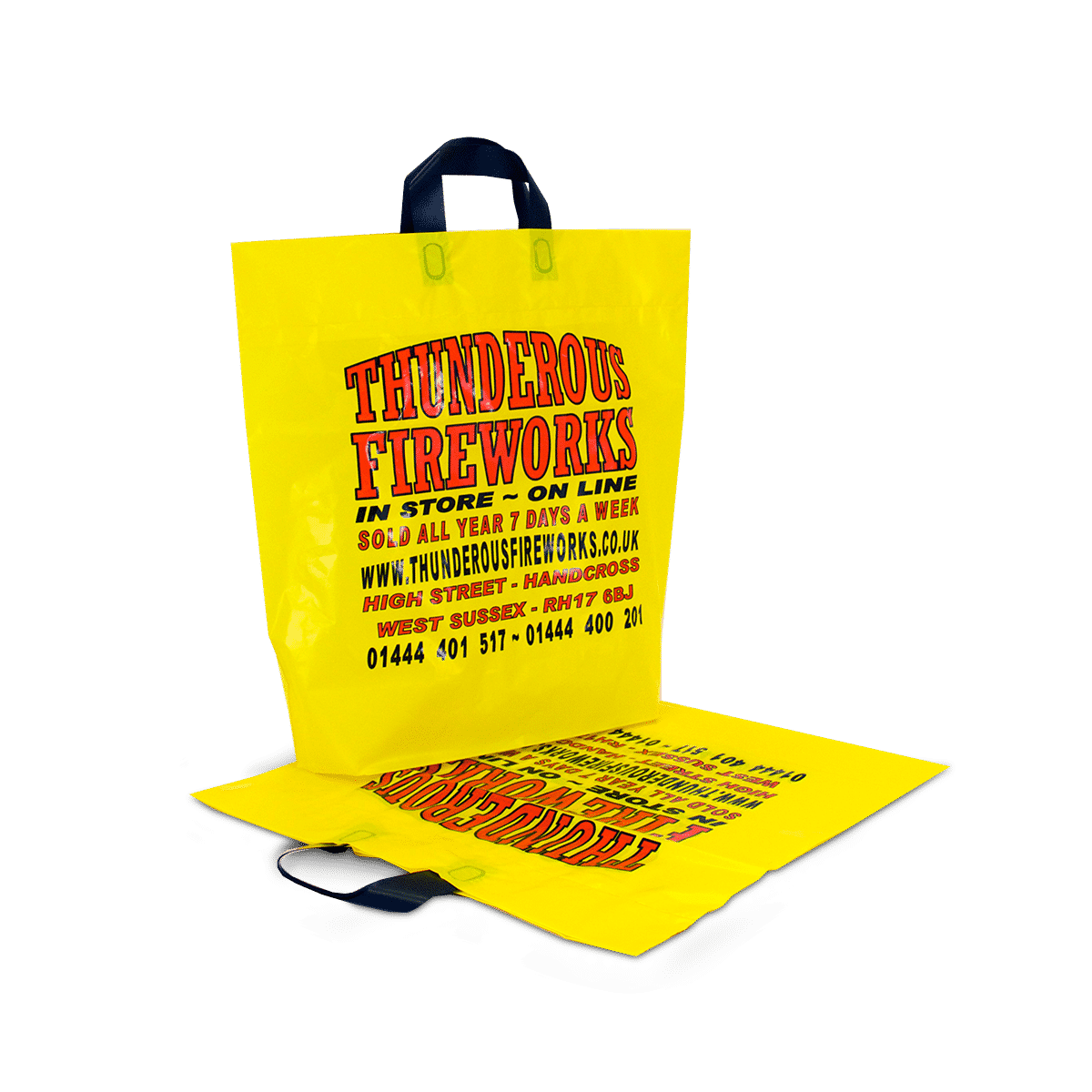 Classic plastic bag - Thunderous Fireworks Classic plastic bag - Thunderous Fireworks
