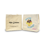 Reusable fabric canvas bags