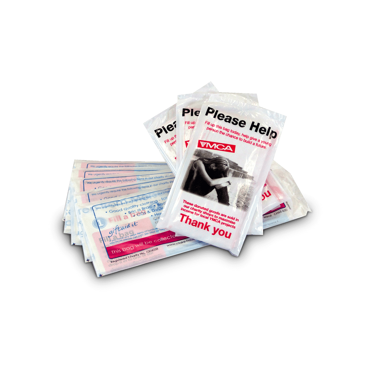 Other plastic bags - charity donation bag Other plastic bags - charity donation bag