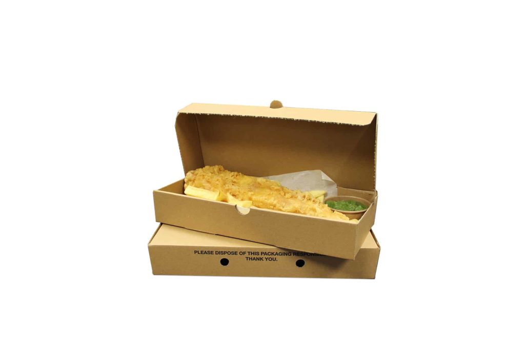 Fish & Chip Packaging - Boxes, Bags & Sauce Cups - B Smith Packaging
