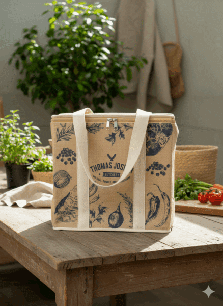 jute cooler bag