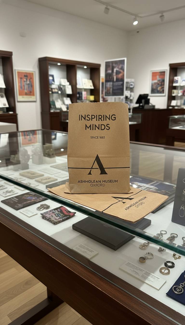 Ashmolean Kraft Paper Bag